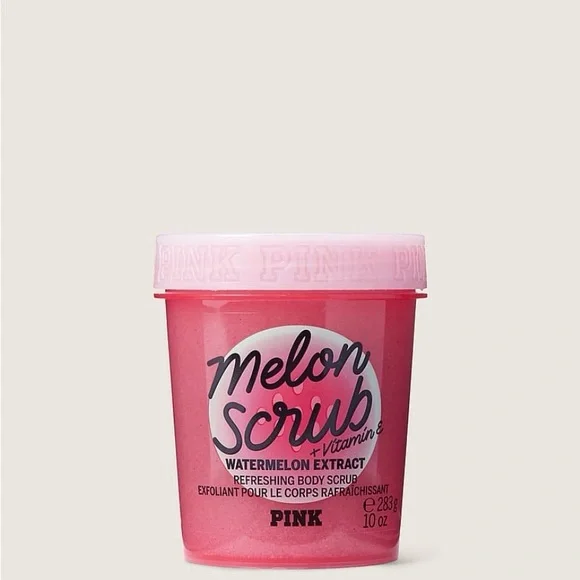 PINK Victoria’s Secret Superfruit Body Scrubs Melon- NWT - Picture 1 of 4
